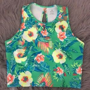 Floral tank top